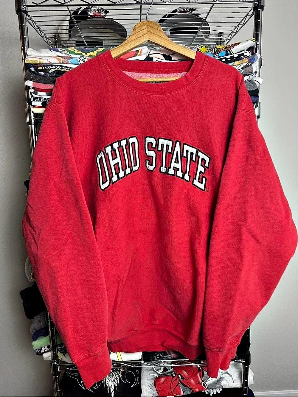 Steve & Barry's Ohio State sweatshirt Red Men's Size Large Sweatshirt